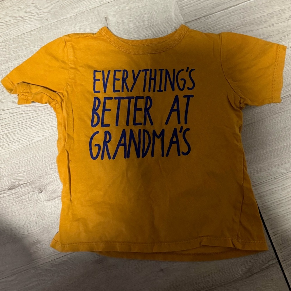 The Children’s Place
Baby And Toddler Boys Grandma Graphic Tee - Tigers Eye, 4T